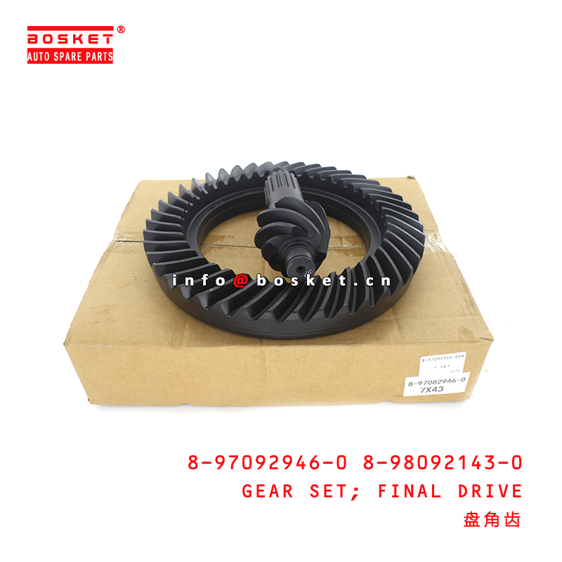 8-97092946-0 8-98092143-0 Final Drive Gear Set 8970929460 