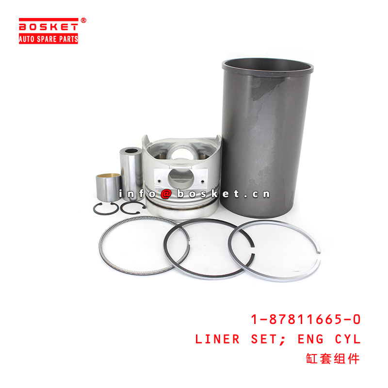 1-87811665-0 Engine Cylinder Liner Set suitable for ISUZU 6HH1
