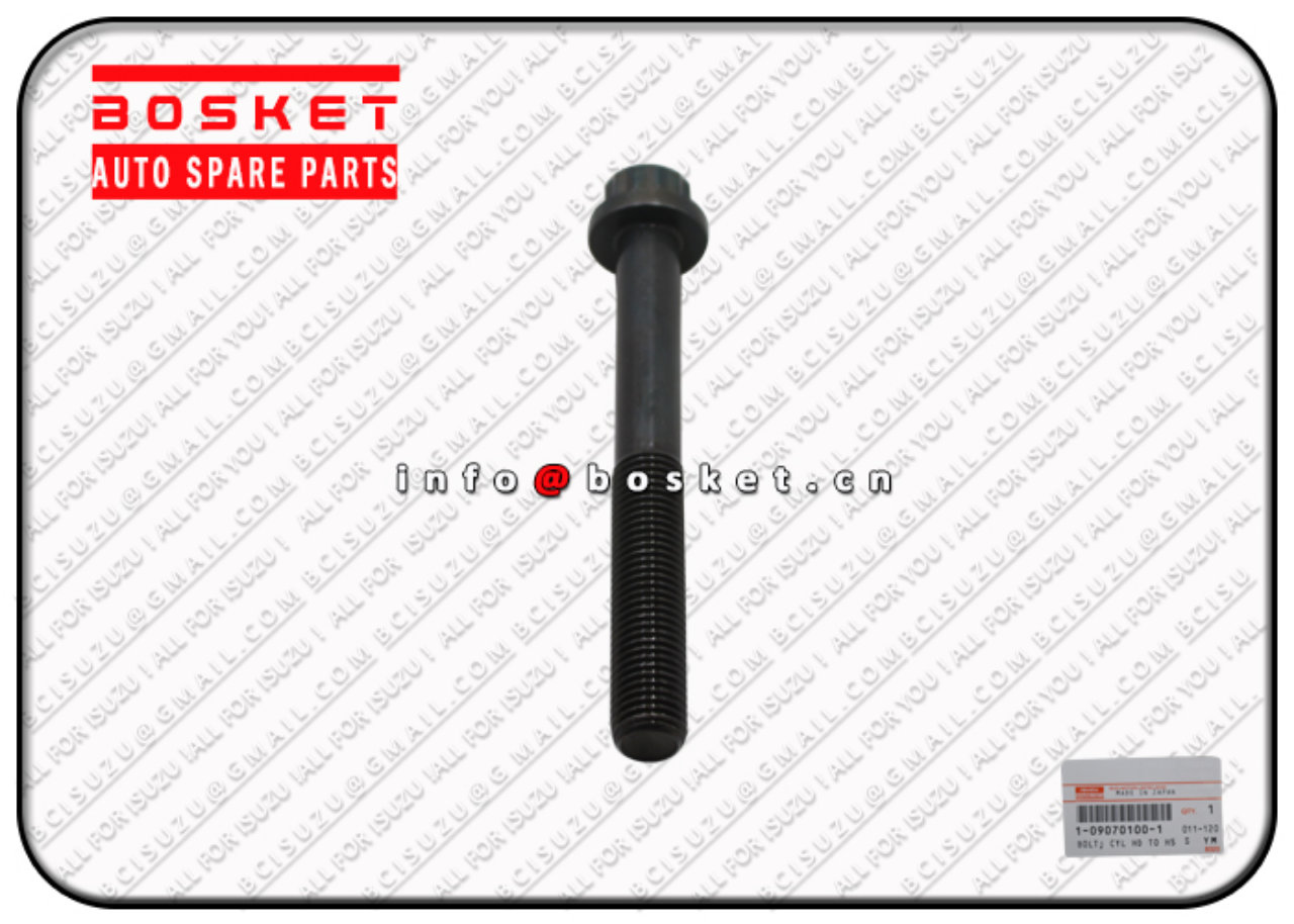 1090701001 1-09070100-1 Cylinder Head To Housing Bolt Suitable for ISUZU FSR11 6BD1