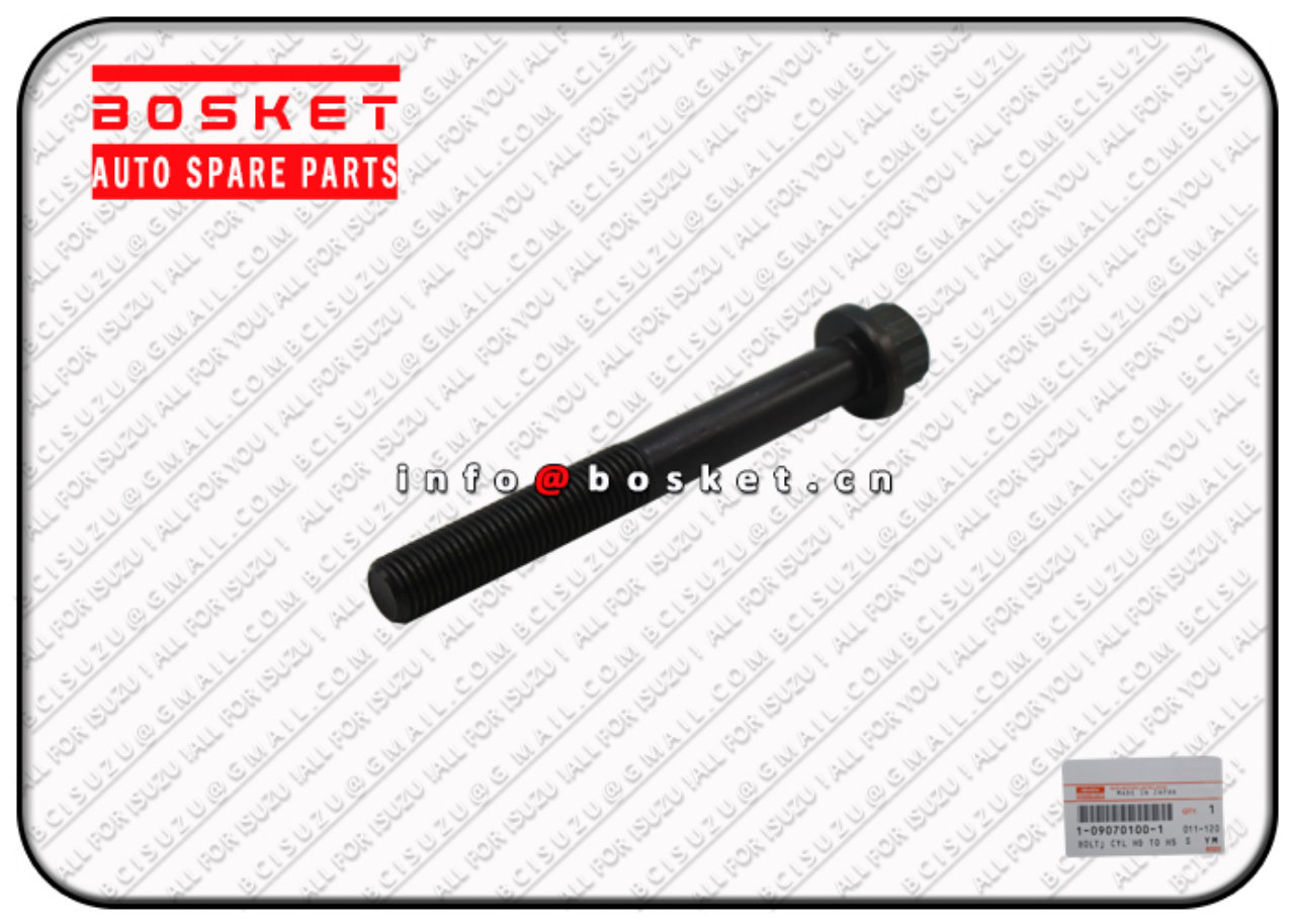 1090701001 1-09070100-1 Cylinder Head To Housing Bolt Suitable for ISUZU FSR11 6BD1