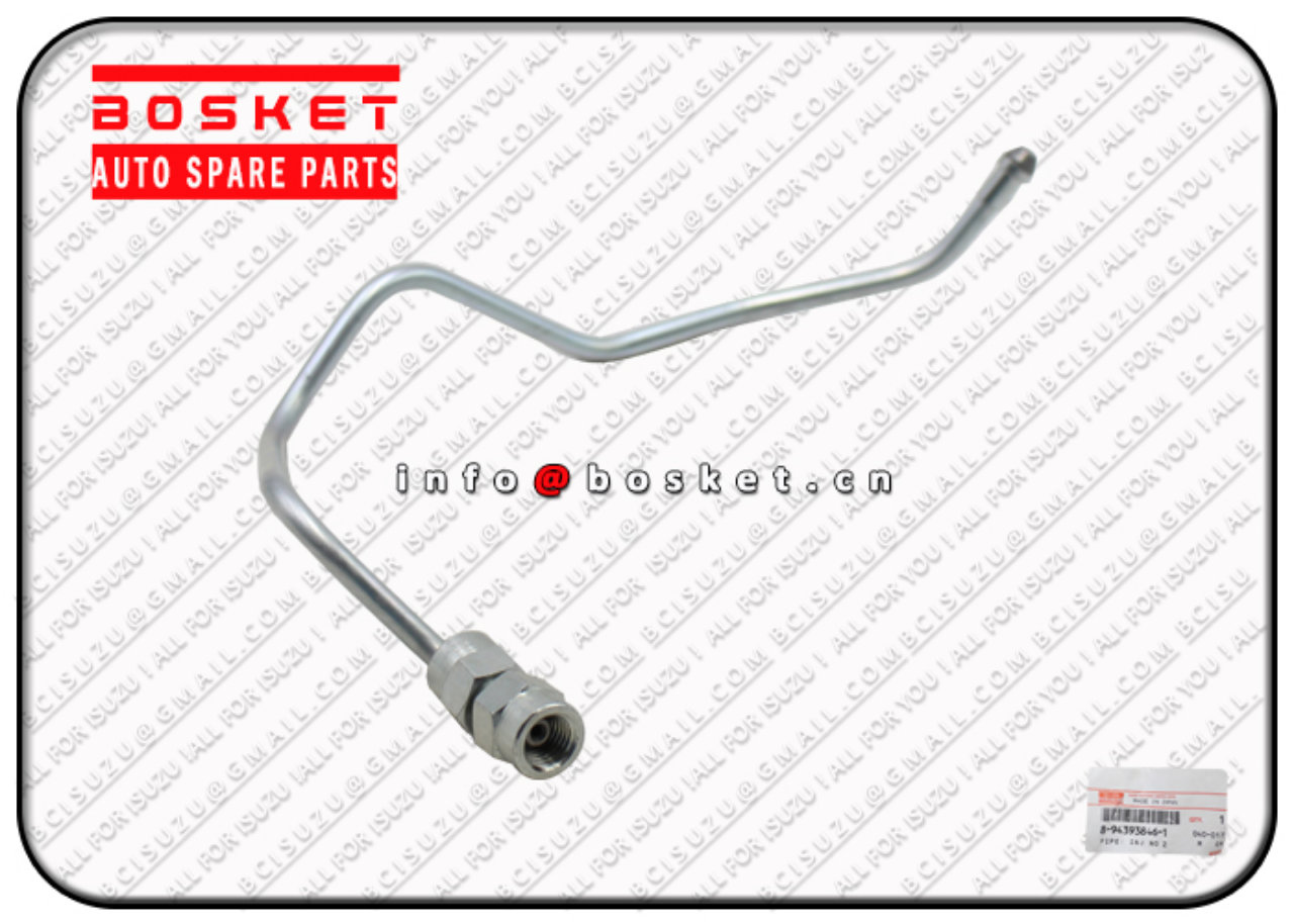 8943938461 8-94393846-1 Injection No2 Pipe Suitable for ISUZU FRR FSR