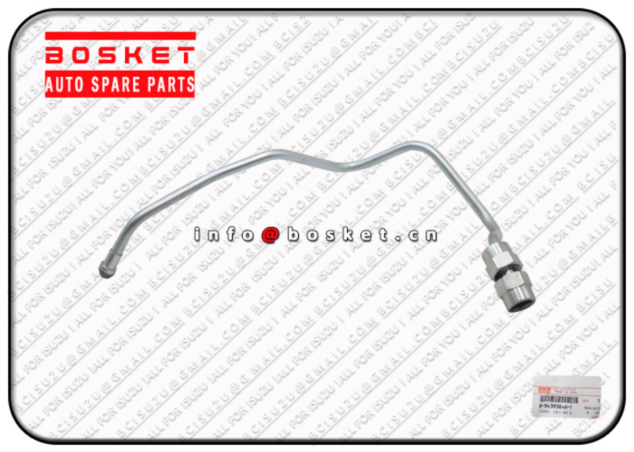 8943938461 8-94393846-1 Injection No2 Pipe Suitable for ISUZU FRR FSR