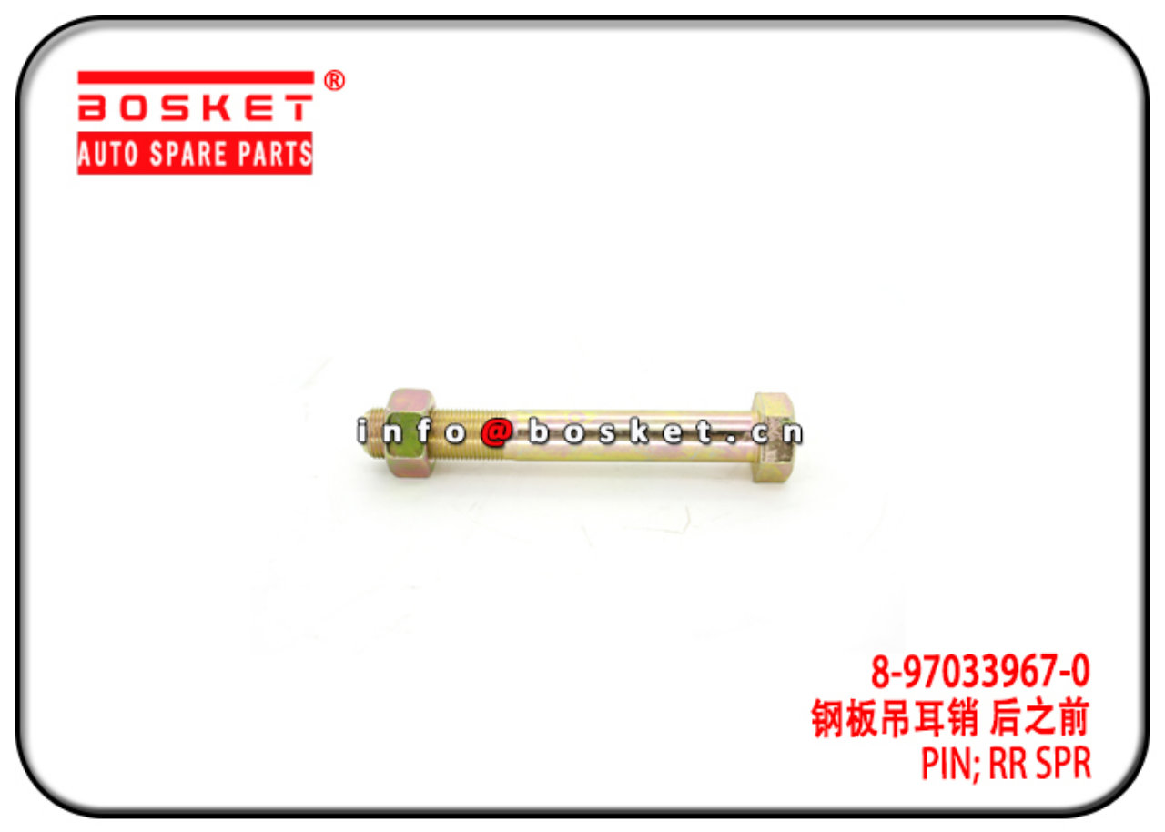 8-97033967-0 8-97056420-0 8970339670 8970564200 Rear Spring Pin Suitable for ISUZU NKR55