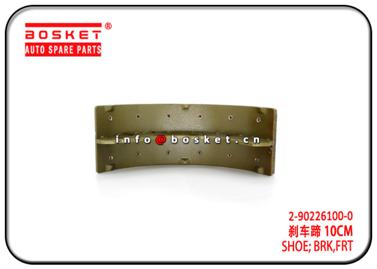 2-90226100-0 2902261000 Front Brake Shoe Suitable for ISUZU 4HE1 NPR 