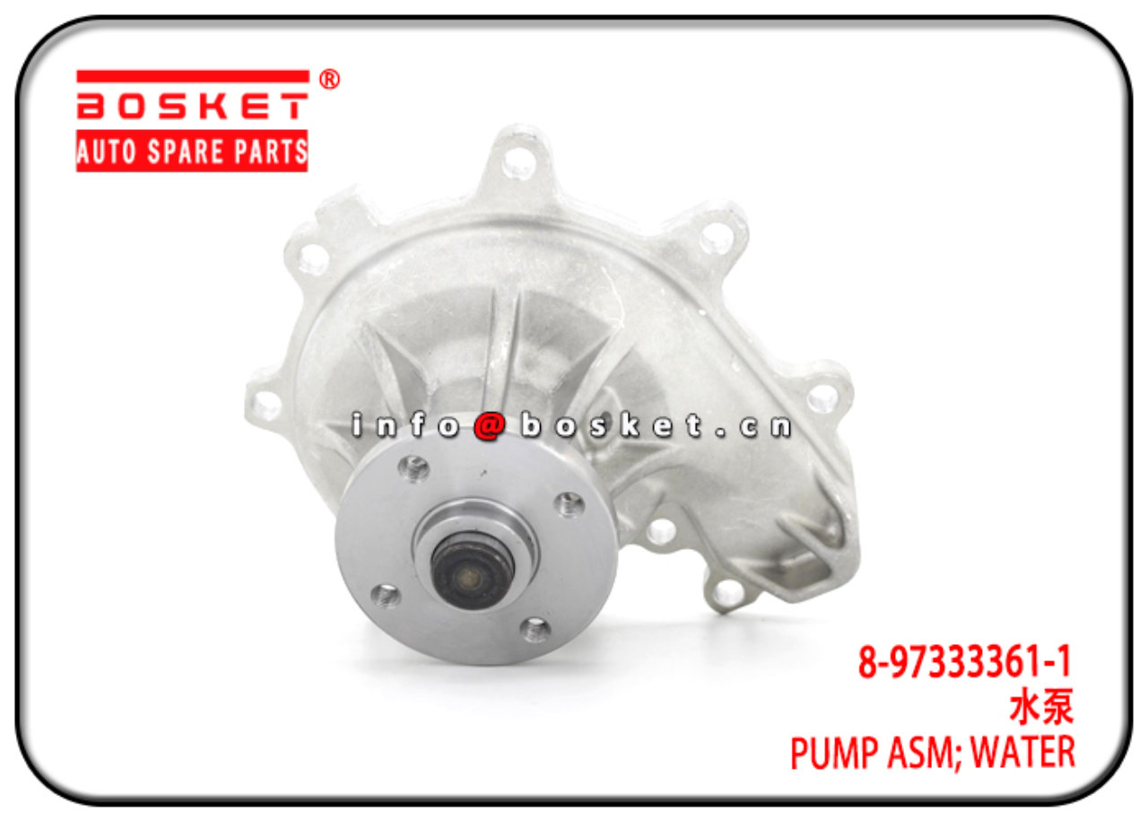 8-97333361-1 8-97212675-1 8973333611 8972126751 Water Pump Assembly Suitable for ISUZU 4HF1 NPR66 