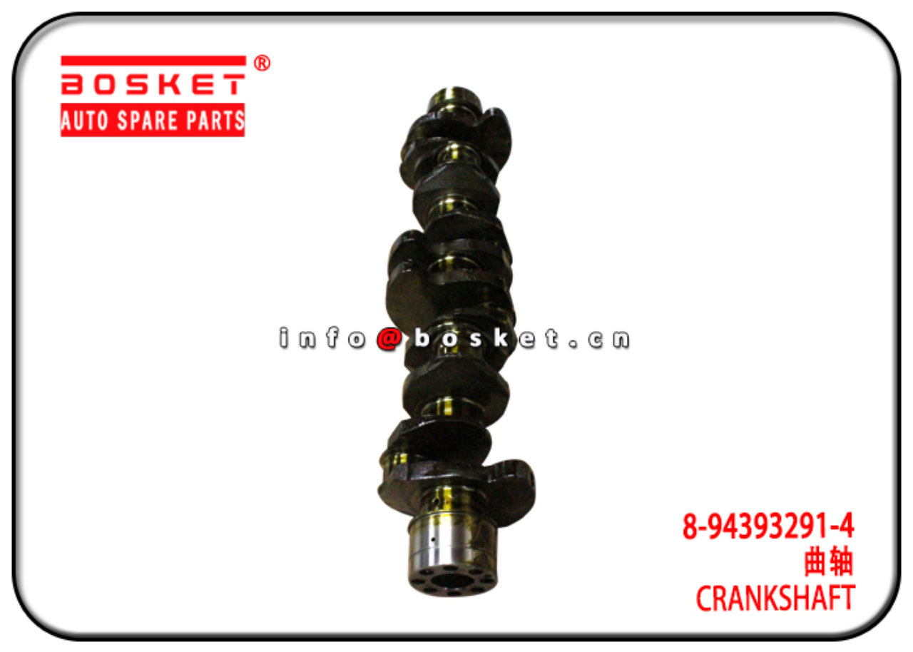 8-97603003-1 8-94393291-4 8976030031 8943932914 Crankshaft Suitable for ISUZU 6HH1 FTR33 