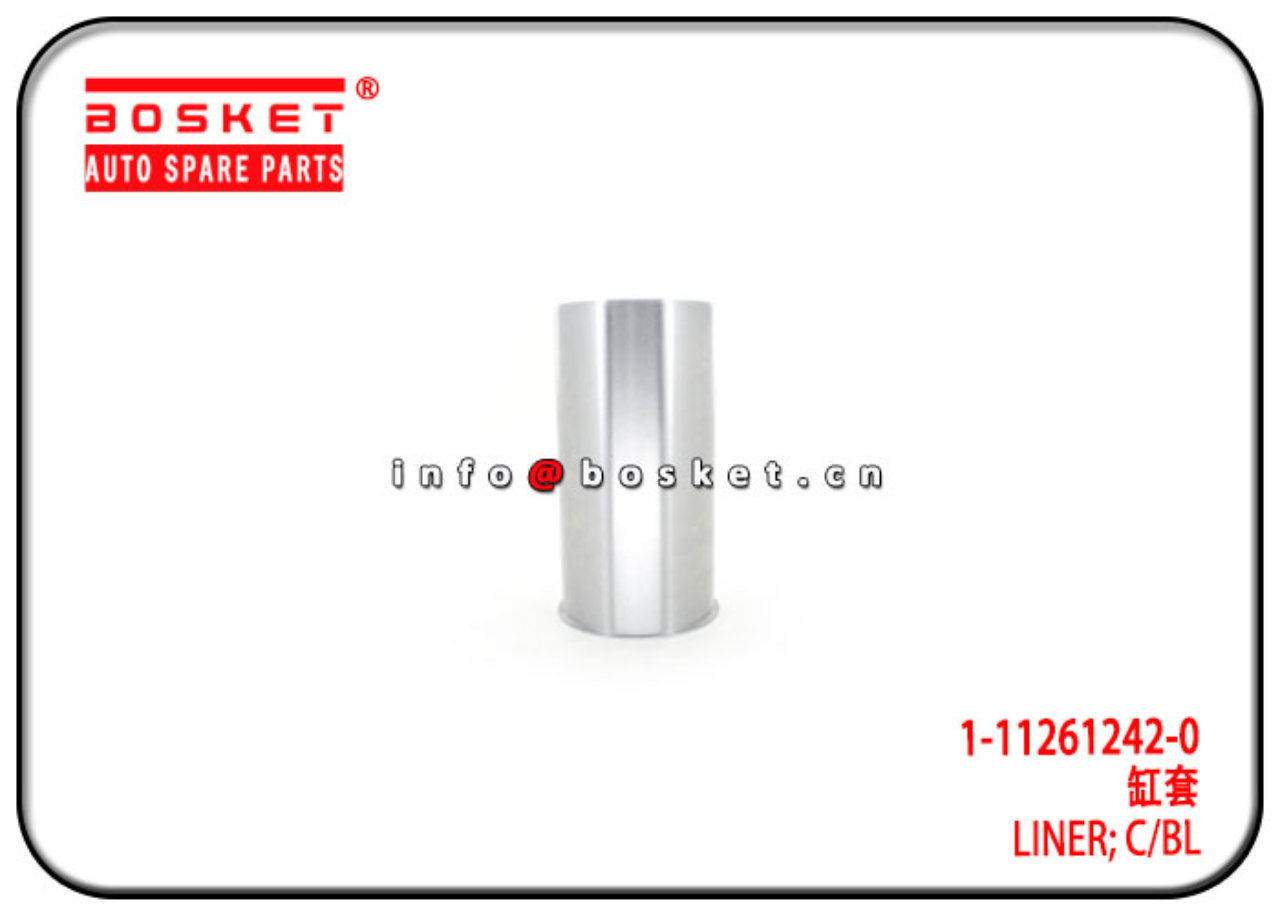 1-11261242-0 1112612420 Cylinder Block Liner Suitable for ISUZU 4BD2T 4BD1 6BD1 ESR NPR