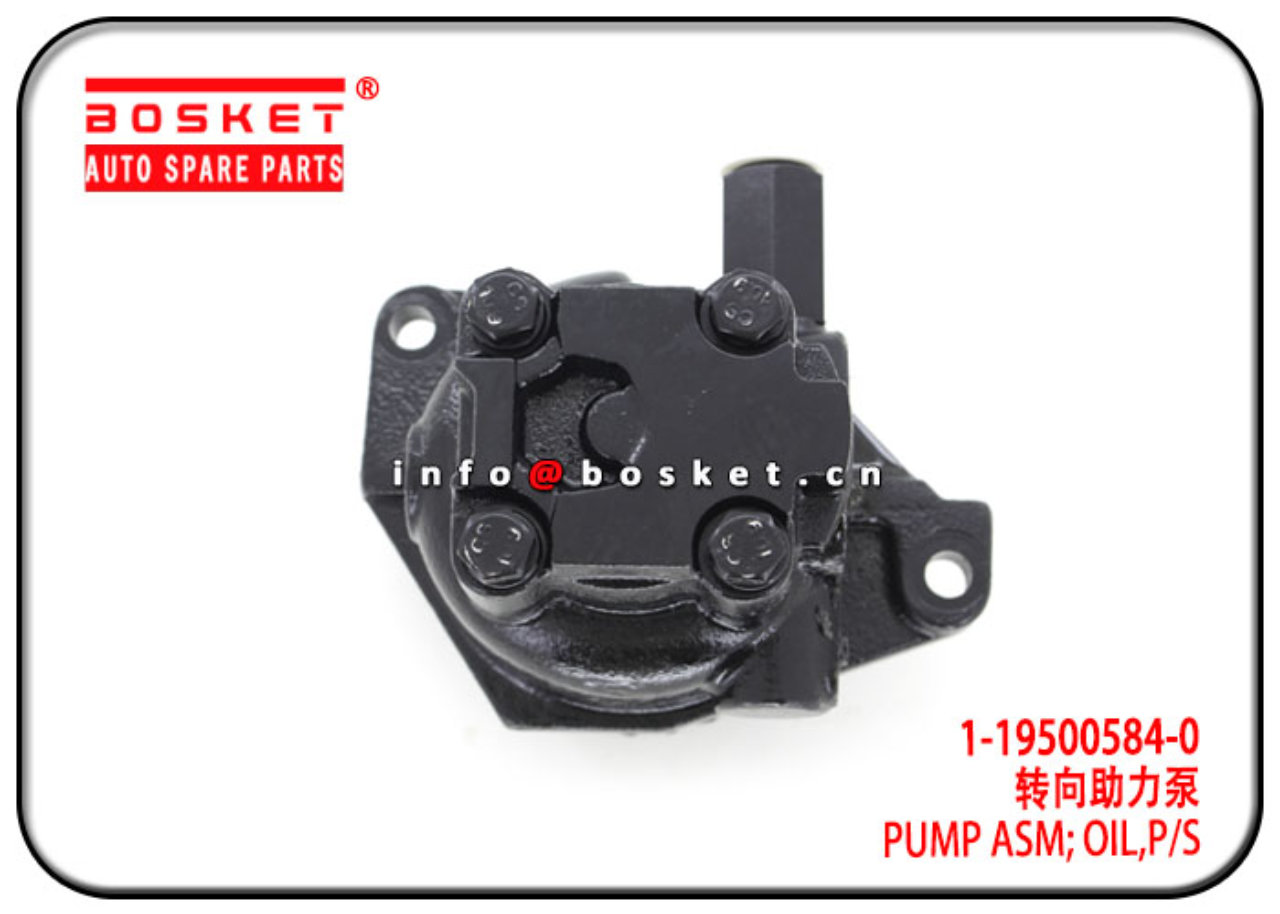 1-19500584-0 1-19500456-0 1195005840  Power Steering Oil Pump Assembly Suitable for ISUZU 6HH1 FSR32