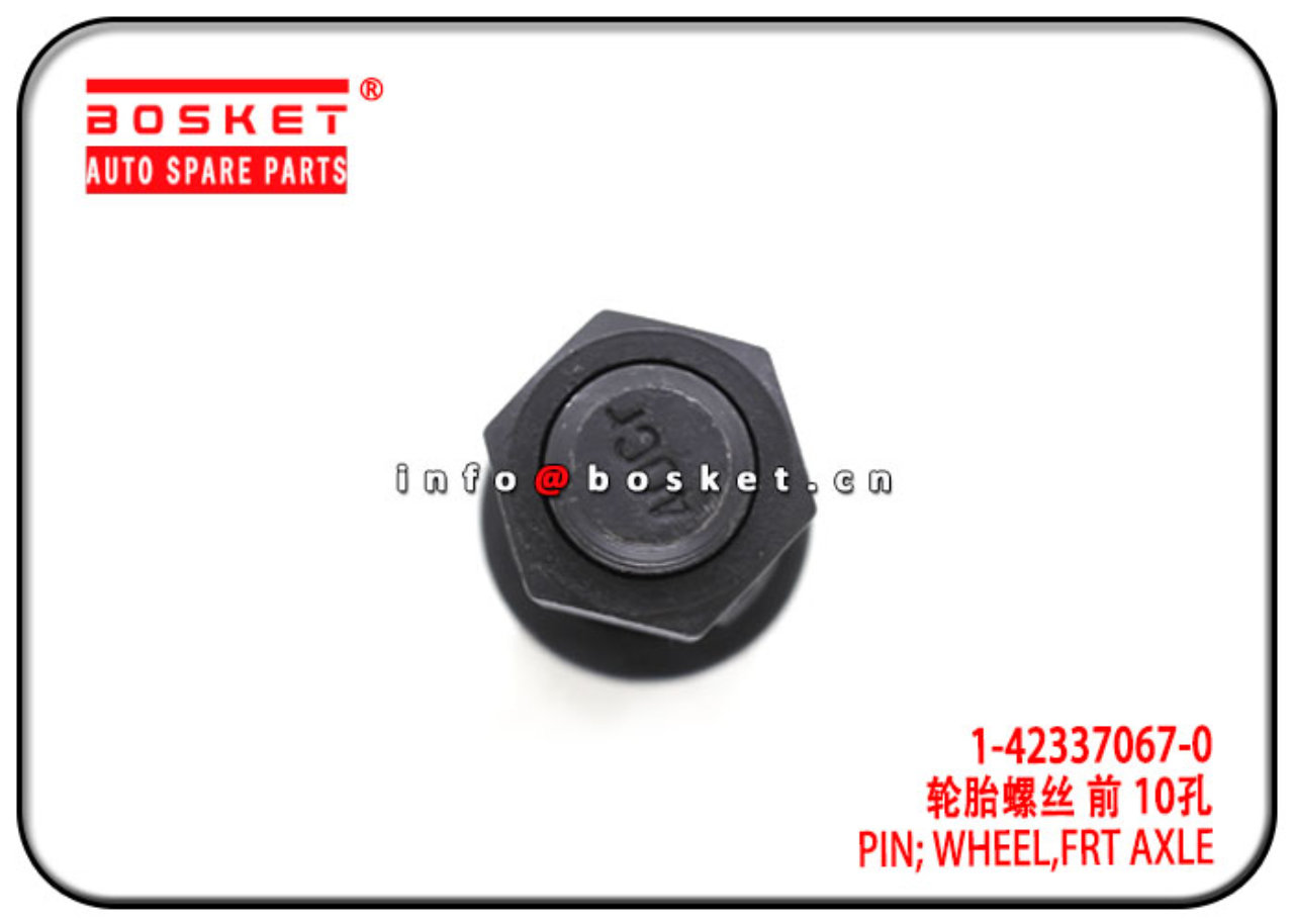 1-42337067-0 1-42337044-0 Front Axle Wheel Pin Suitable for ISUZU 10PE1 CXZ81 VC46 CXZ FVR