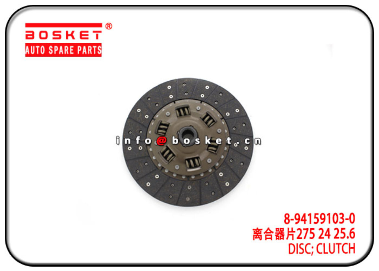 8-94159103-0 8941591030 Clutch Disc Suitable for ISUZU KB FOTON