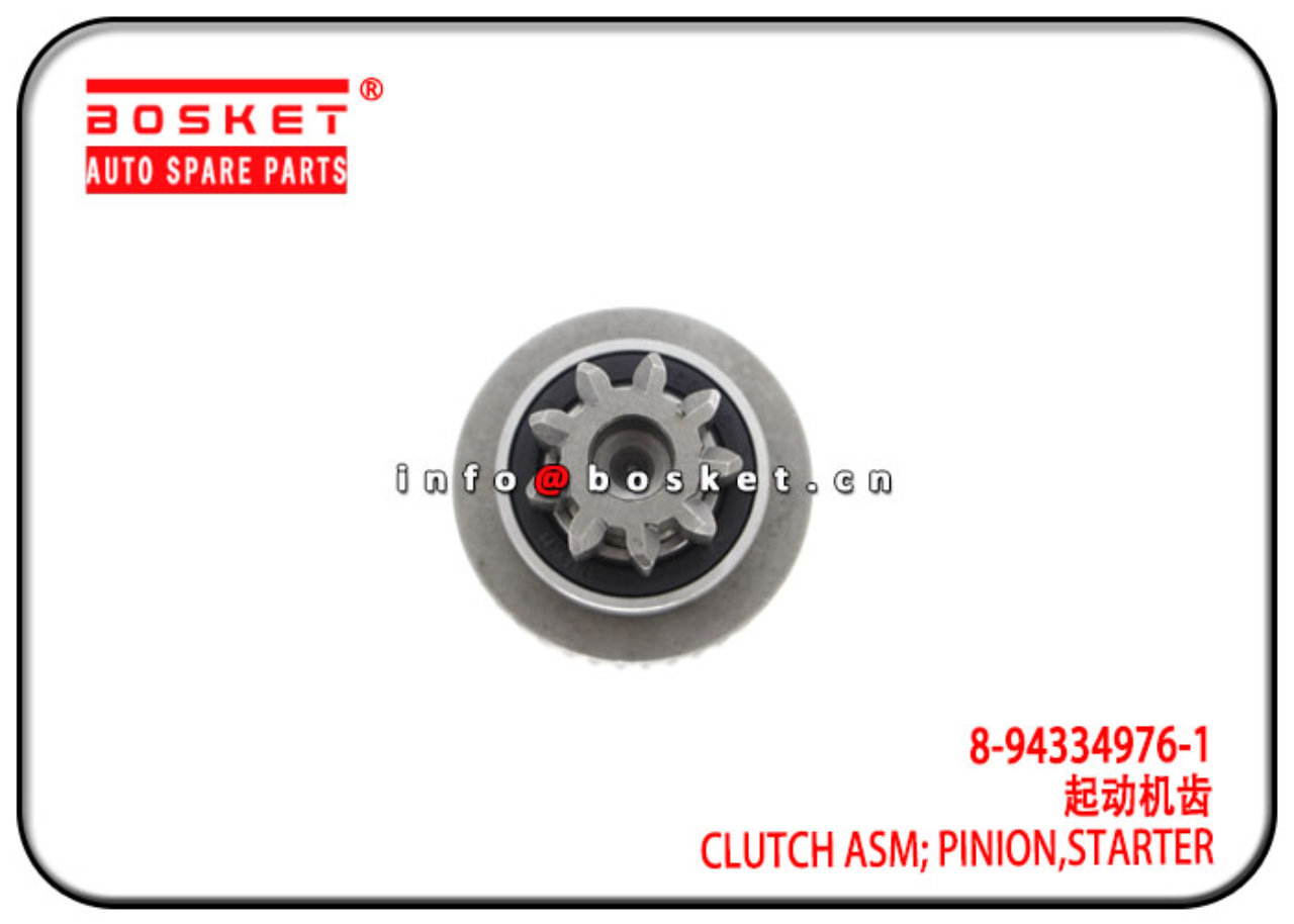 8-94334976-1 8943349761 Starter Pinion Clutch Assembly Suitable for ISUZU 4BD1 NPR59