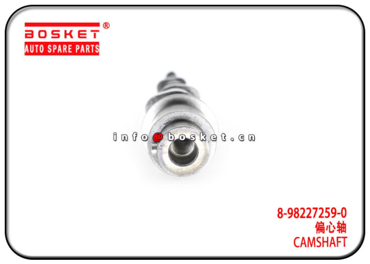 8-94395576-0 8-98227259-0 8943955760 8982272590 Camshaft Suitable for ISUZU 6HE1 6HH1 FVR33 