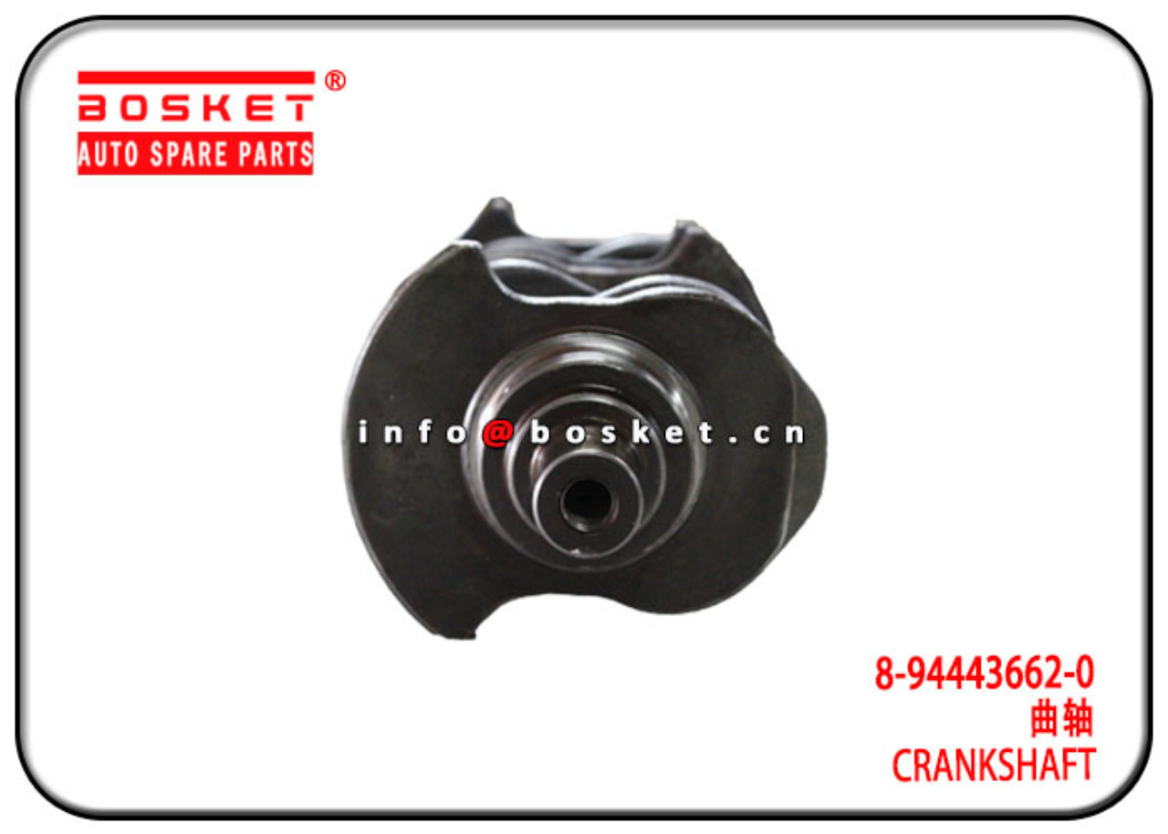 8-94443662-0 8-94123349-3 8944436620 8941233493 Crankshaft Suitable for ISUZU 4JB1 NKR55