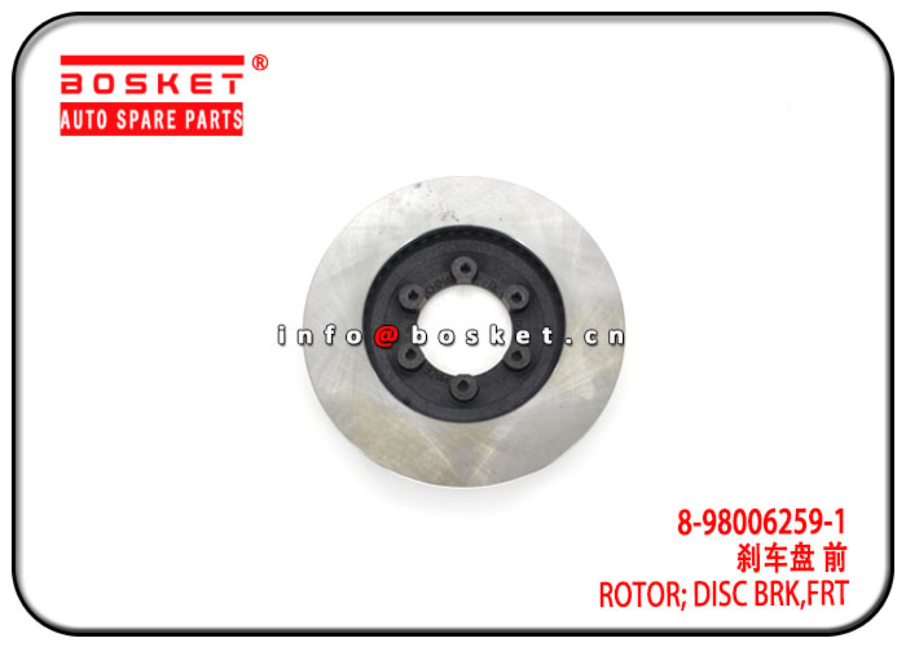 8-98006259-1 8-97360678-0 8980062591 Front DIsc Brake Rotor Suitable for ISUZU TFR 4X4 DMAX