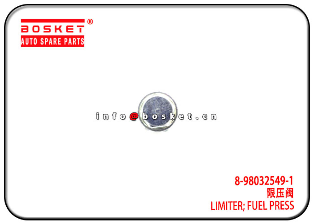 8-98032549-1 095420-0201 8980325491 Fuel Press Limiter Suitable for ISUZU 4JJ1 6HK1 FRR FTR 