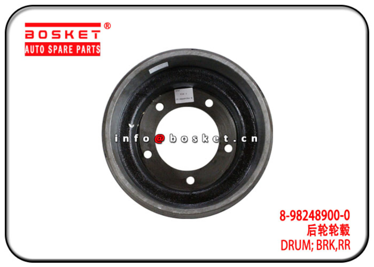 8-98248900-0 8-97034770-3 8982489000 8970347703 Rear Brake Drum Suitable for ISUZU 4HF1 NPR66