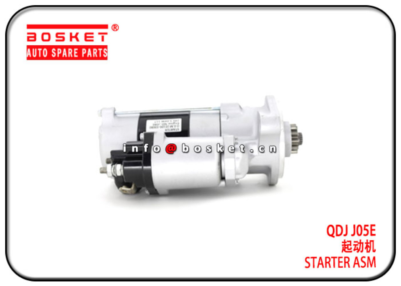 QDJ J05E J08E Starter Assembly Suitable for ISUZU J05E J08E