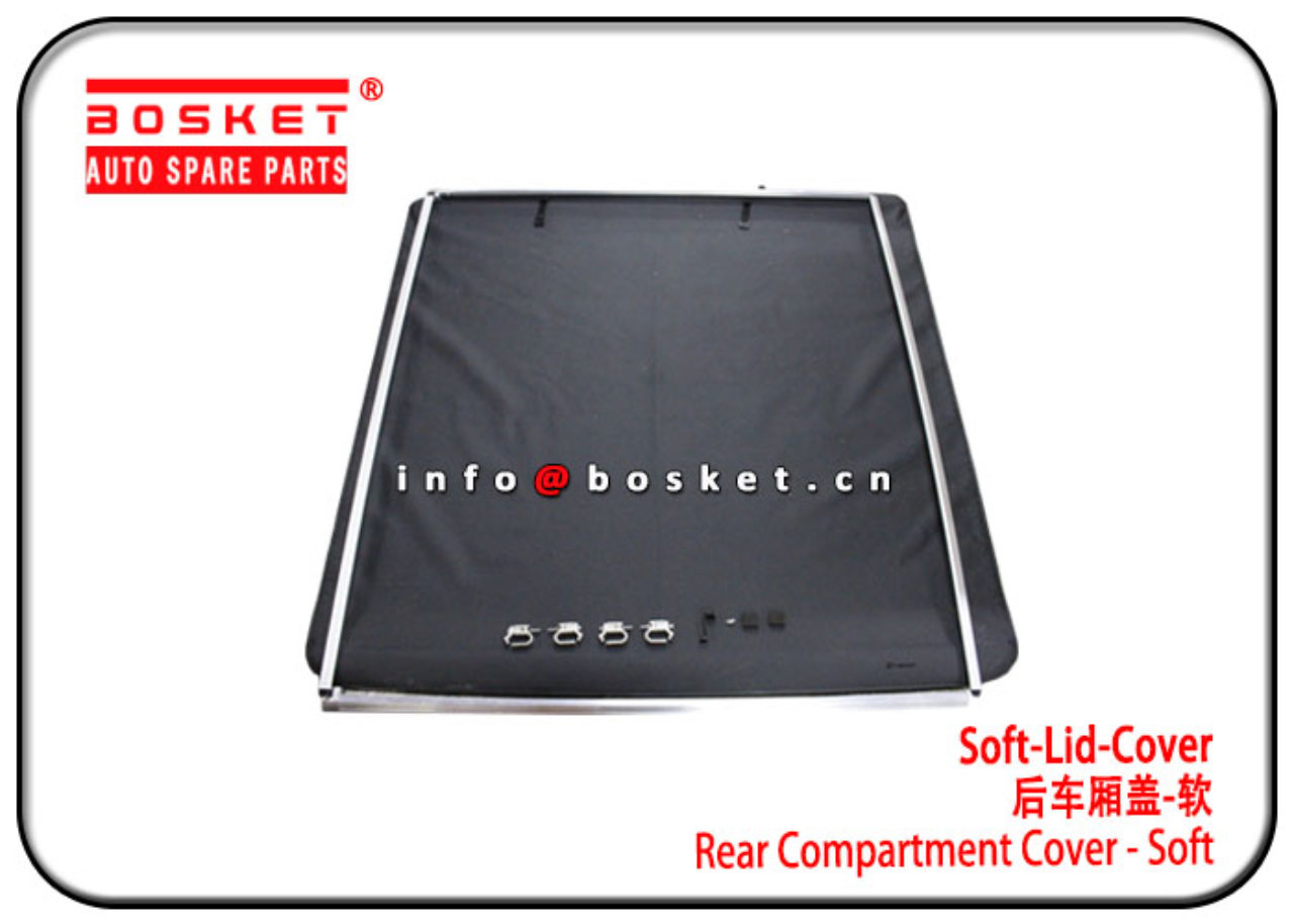 Soft-Lid-Cover Soft Lid Cover Rear Compartment Cover - Soft Suitable for ISUZU DMAX 