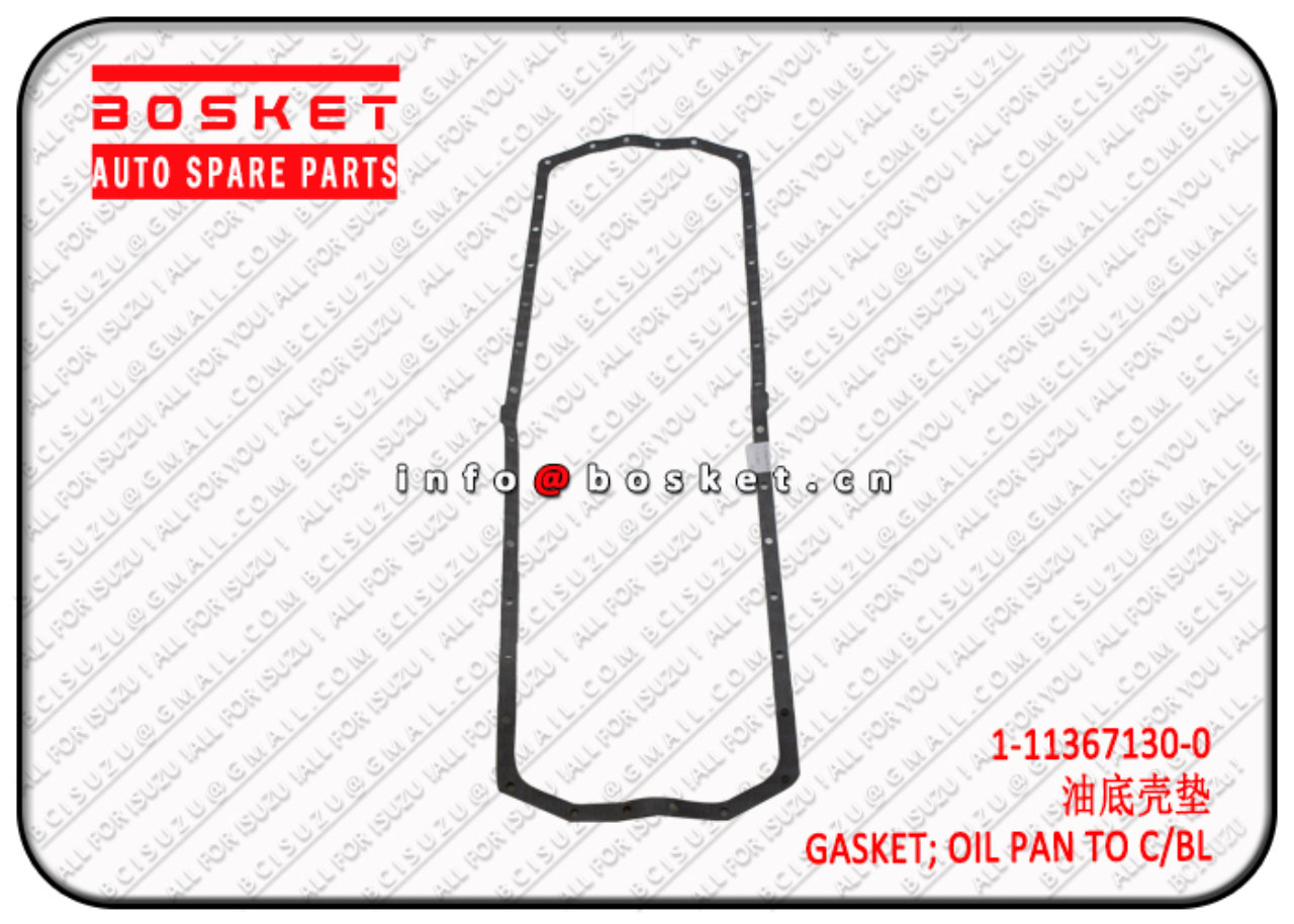 1113671300 1-11367130-0 Oil Pan To Cylinder Block Gasket Suitable for ISUZU CXZ51 6WF1