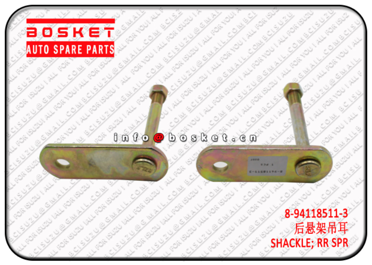 8941185113 8-94118511-3 Rear Spring Shackle Suitable for ISUZU NPR