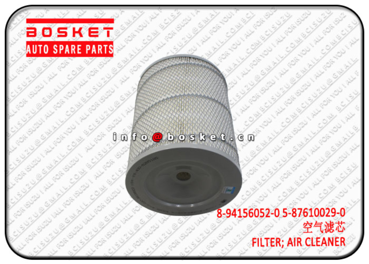 8941560520 5876100290 Air Cleaner Filter 8-94156052-0 5-87610029-0 Suitable for ISUZU NKR77 4JH1 4HF