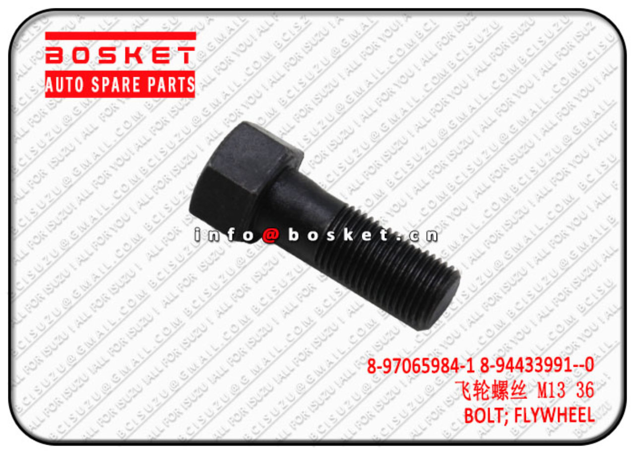 8970659841 8944339910 8-97065984-1 8-94433991—0 Flywheel Bolt Suitable for ISUZU NKR55 4JB1