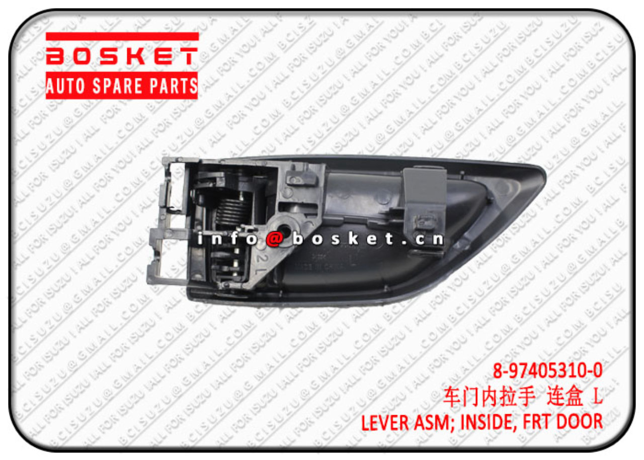 8974053100 8-97405310-0 Front Door Lever Inside Assembly Suitable for ISUZU VC46 700P