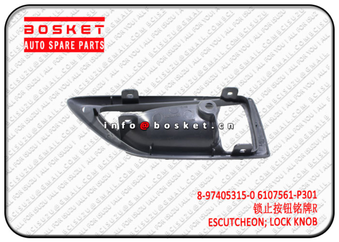 8974053150 6107561P301 8-97405315-0 6107561-P301 Lock Knob Escutcheon Suitable for ISUZU VC46