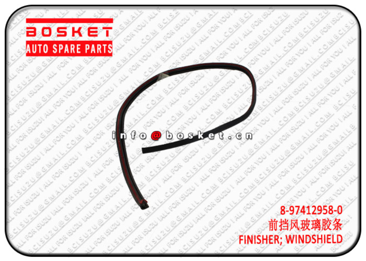 8974129580 8-97412958-0 Windshield Finisher Suitable for ISUZU 700P 4HK1