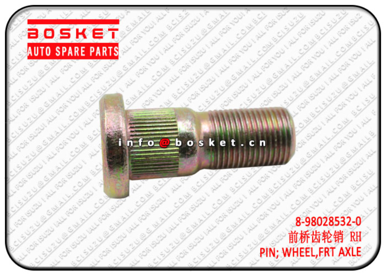 8980285320 8-98028532-0 Front Axle Wheel Pin Suitable for ISUZU NKR NPR