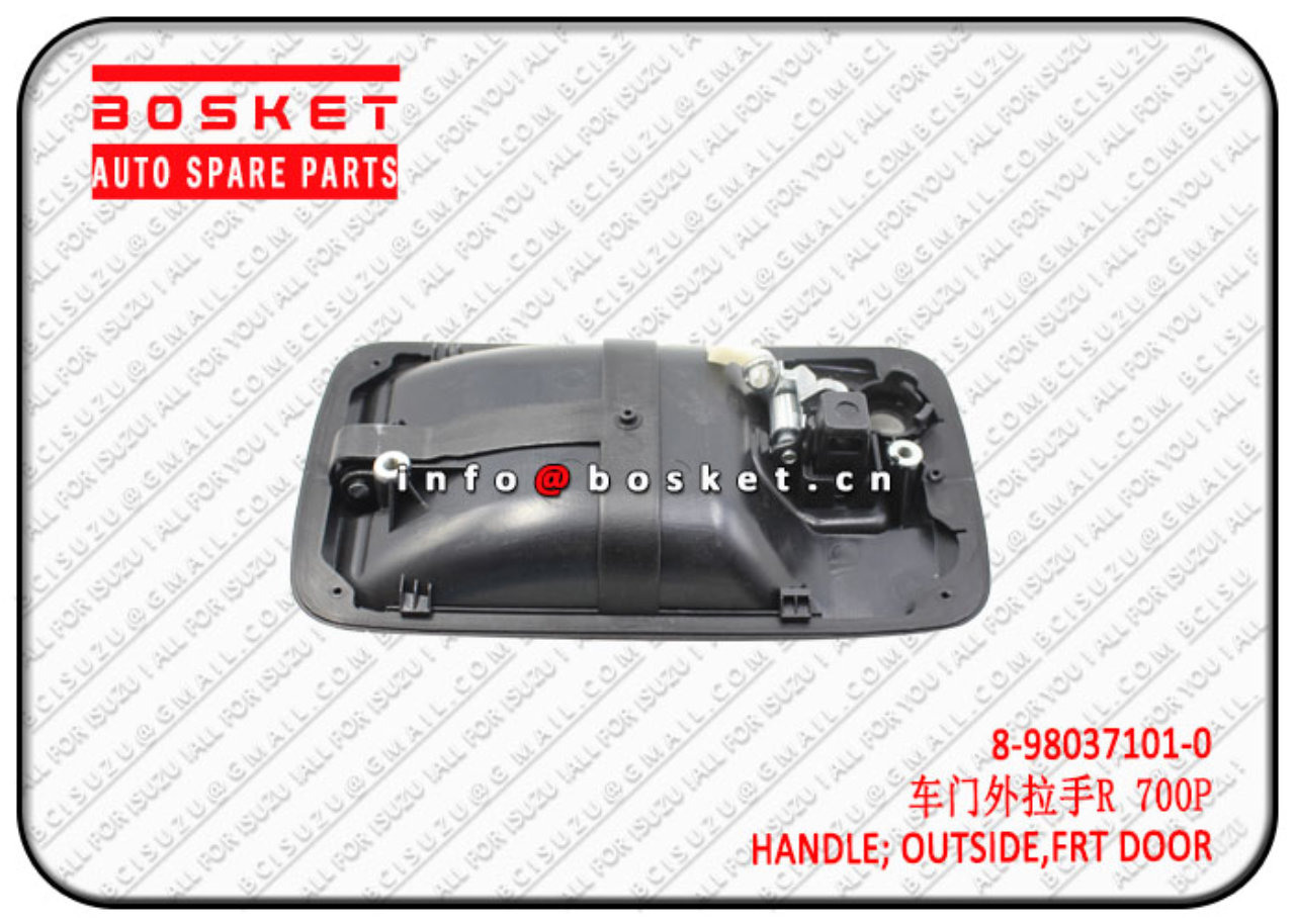 8980371010 8-98037101-0 Front Door Outside Handle Suitable for ISUZU 4HK1 VC46