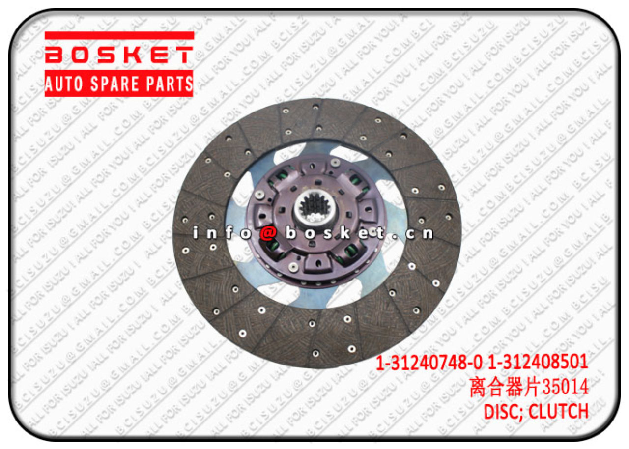 1312407480 1312408501 1-31240748-0 1-312408501 Clutch Disc Suitable for ISUZU FSR