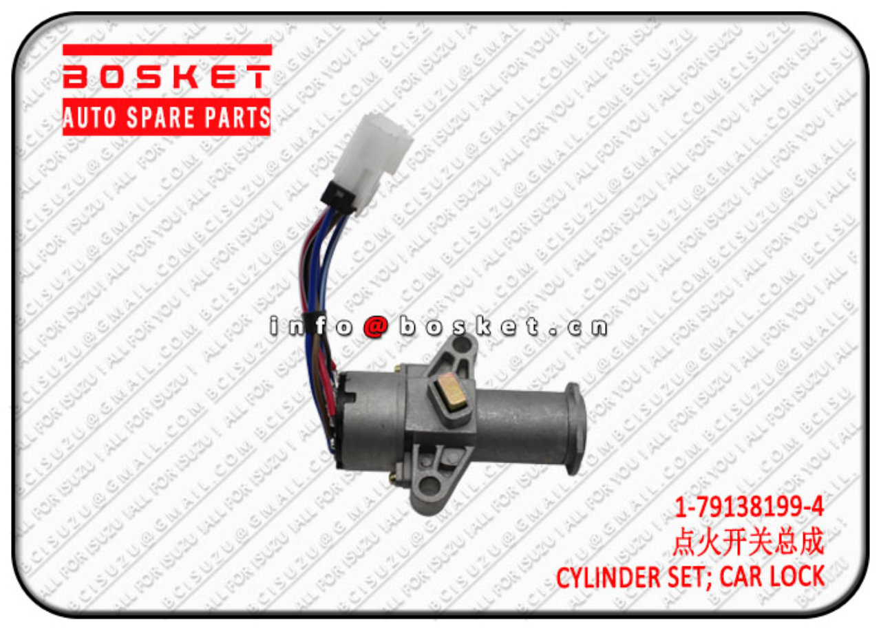 1791381994 1-79138199-4 Car Lock Cylinder Set Suitable for ISUZU 10PE1 6WF1 FRR