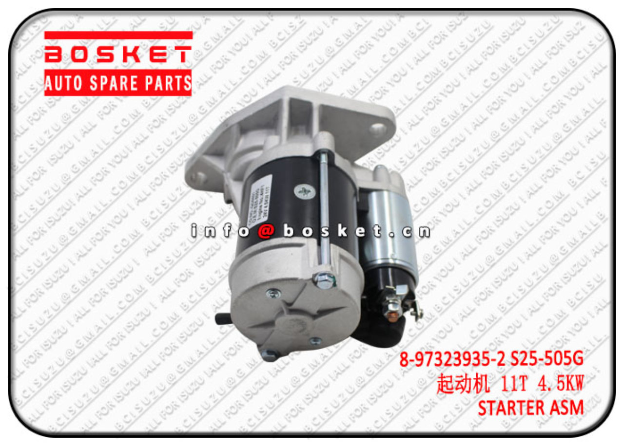 8973239352 S25-505G 8-97323935-2 S25-505G Starter Assembly Suitable for ISUZU 4HK1 700P 