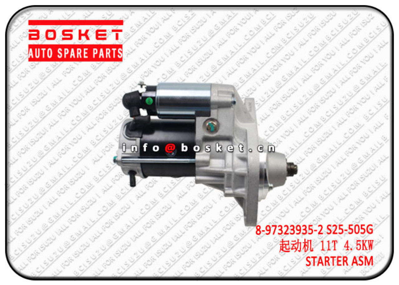 8973239352 S25-505G 8-97323935-2 S25-505G Starter Assembly Suitable for ISUZU 4HK1 700P 