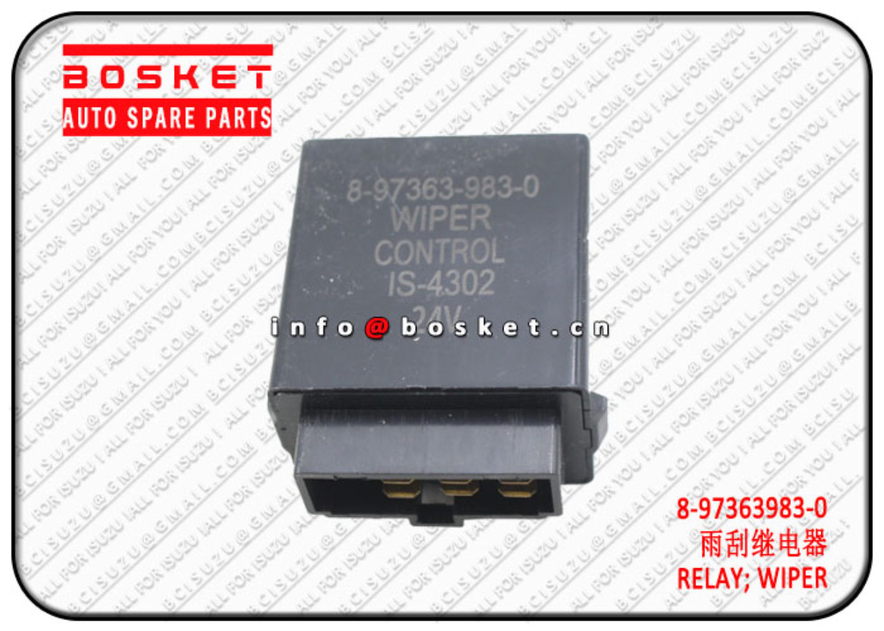 8973639830 8-97363983-0 Wiper Relay Suitable for ISUZU NPR66 4HF1