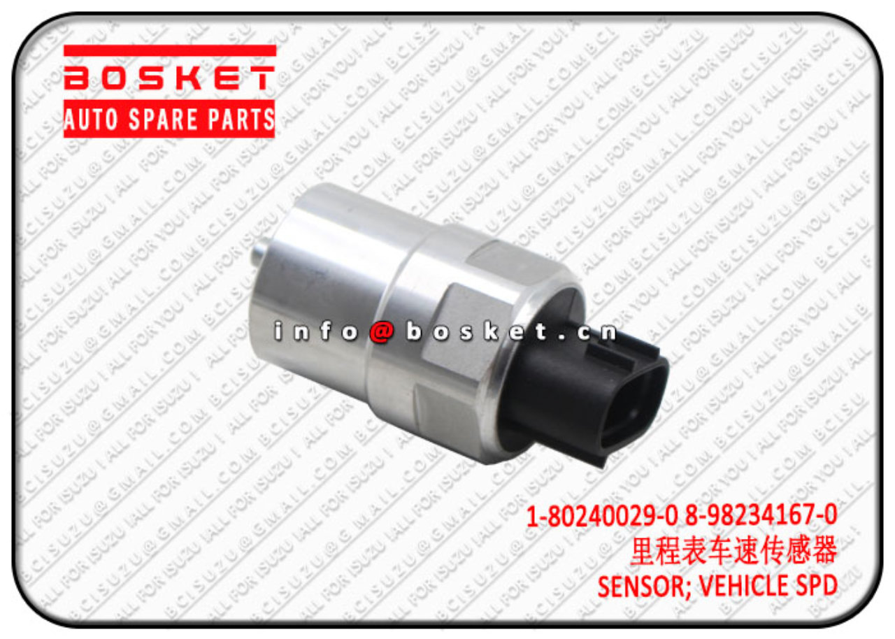 1802400290 8982341670 1-80240029-0 8-98234167-0 Vehicle Speed Sensor  Suitable for ISUZU CXZ81 10PE1 - For ISUZU CYZCXZEXZ Body Parts - BOSKET  INDUSTRIAL LTD