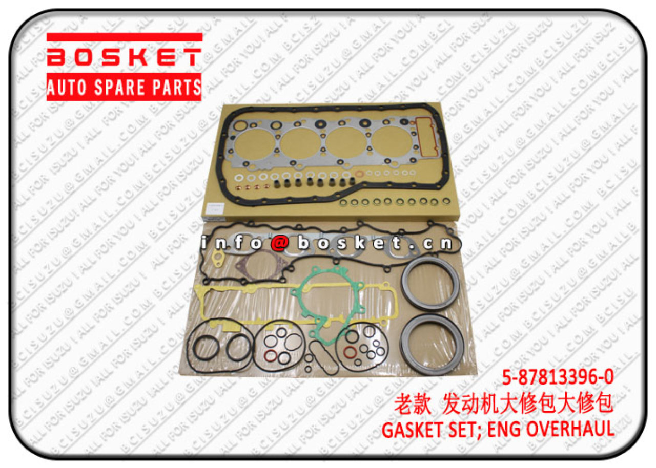 5878133960 5-87813396-0 Engine Overhaul Gasket Set Suitable for ISUZU 4HF1 NKR