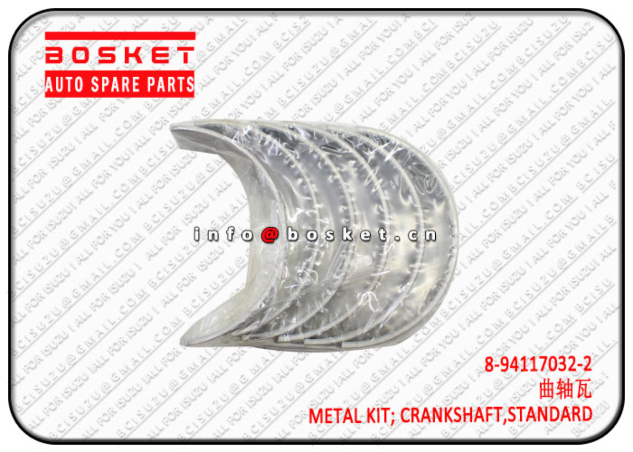 8941170322 8-94117032-2 Standard Crankshaft Metal Kit Suitable for ISUZU 4BG1 6BG1