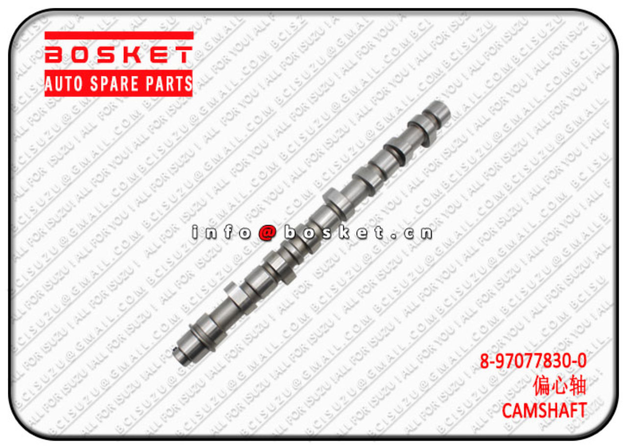 8970778300 8-97077830-0 Camshaft Suitable for ISUZU 4HE1 NPR