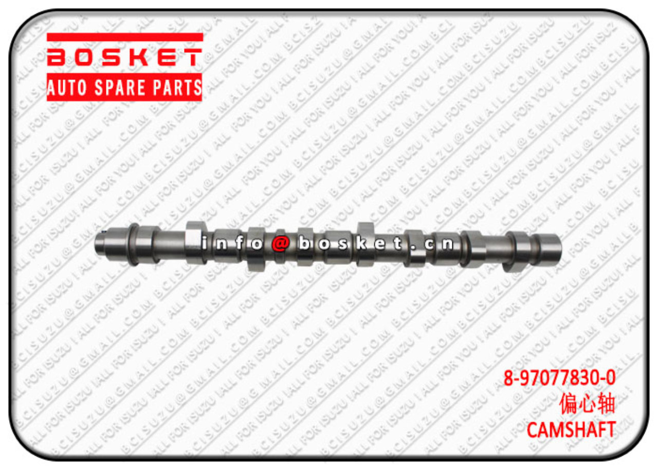 8970778300 8-97077830-0 Camshaft Suitable for ISUZU 4HE1 NPR