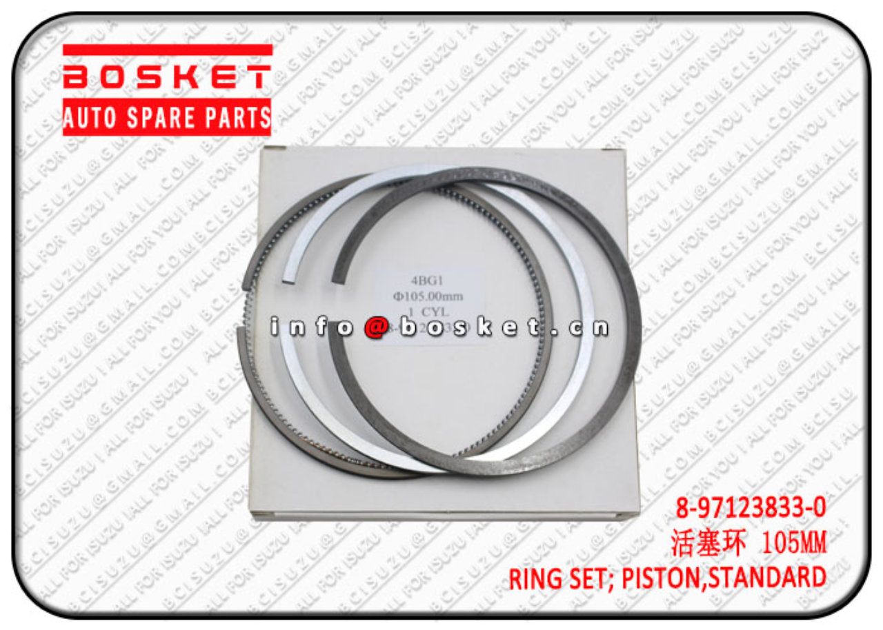 8971238330 8-97123833-0 Standard Piston Ring Set Suitable for ISUZU 4BG1