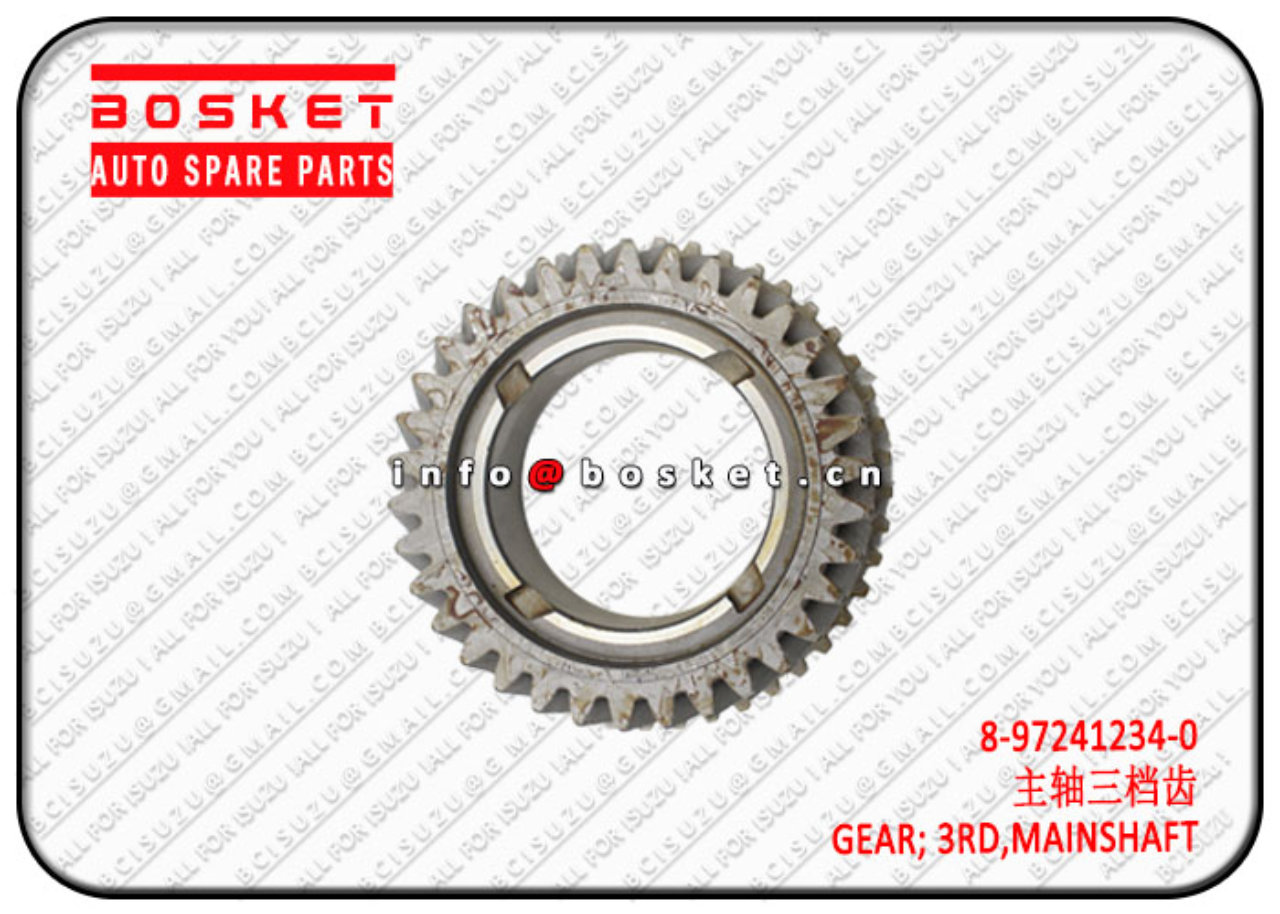 8972412340 8-97241234-0 Mainshaft No3 Gear Suitable for ISUZU NKR77 4JH1