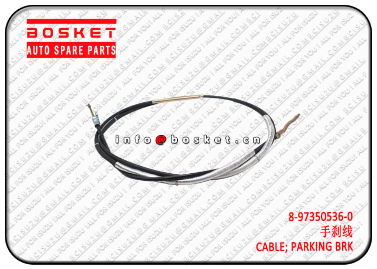 8973505360 8-97350536-0 Parking Brake Cable Suitable for ISUZU NPR 4HE1