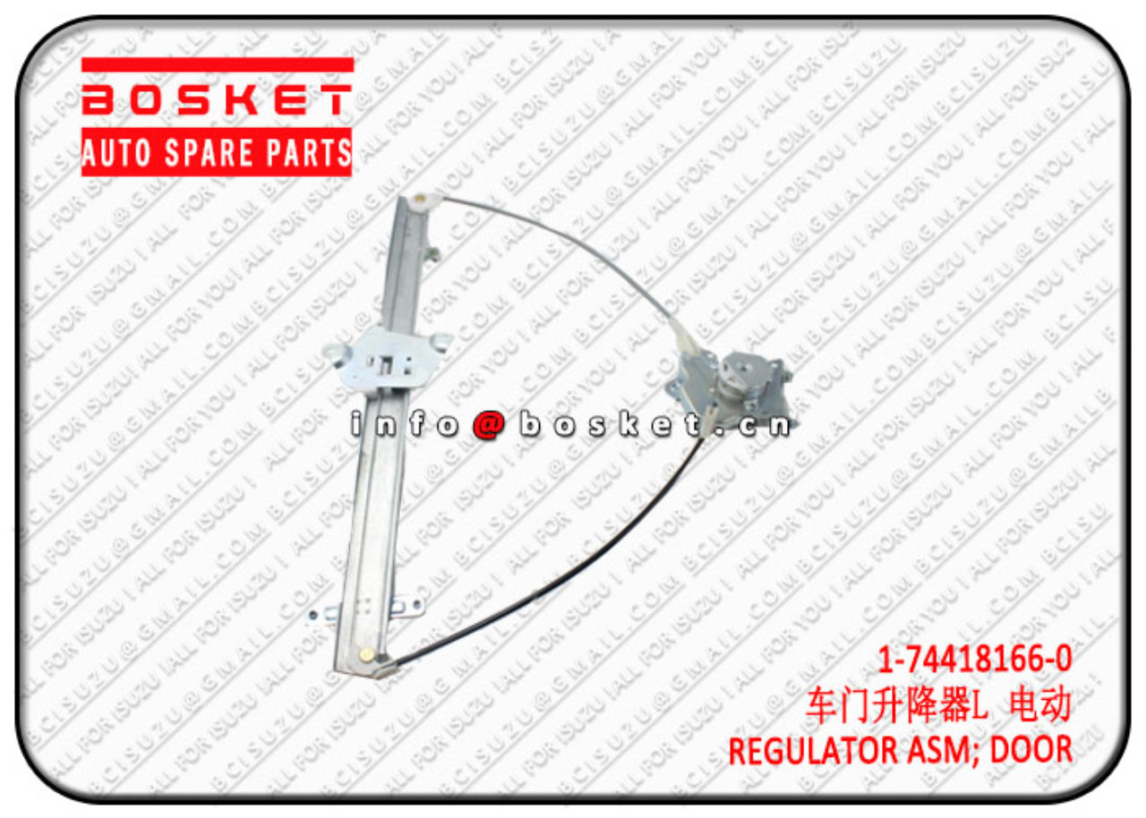 1744181660 1-74418166-0 Door Regulator Assembly Suitable for ISUZU FVR96