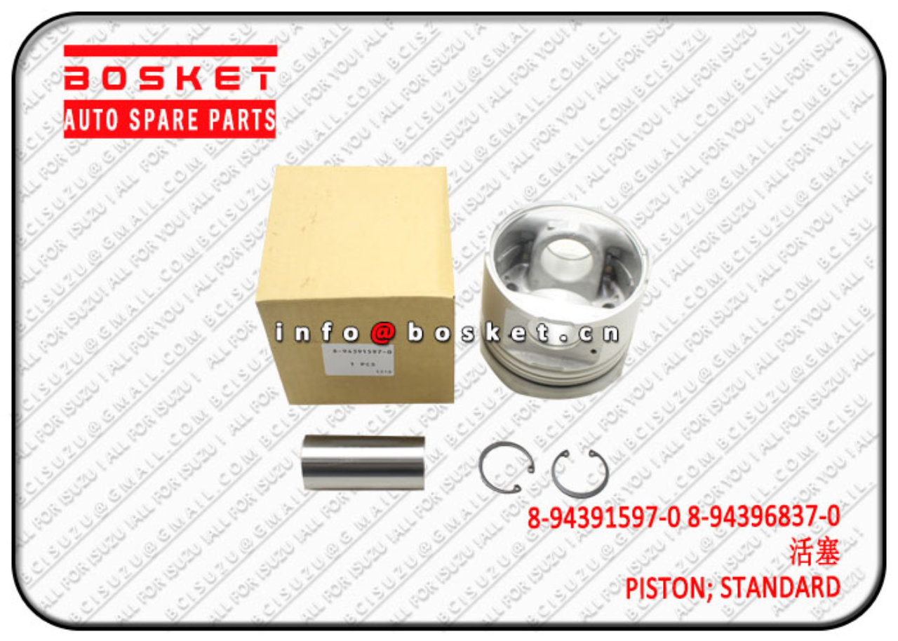 8943915970 8943968370 8-94391597-0 8-94396837-0 Standard Piston Suitable for ISUZU 6HE1 FRR