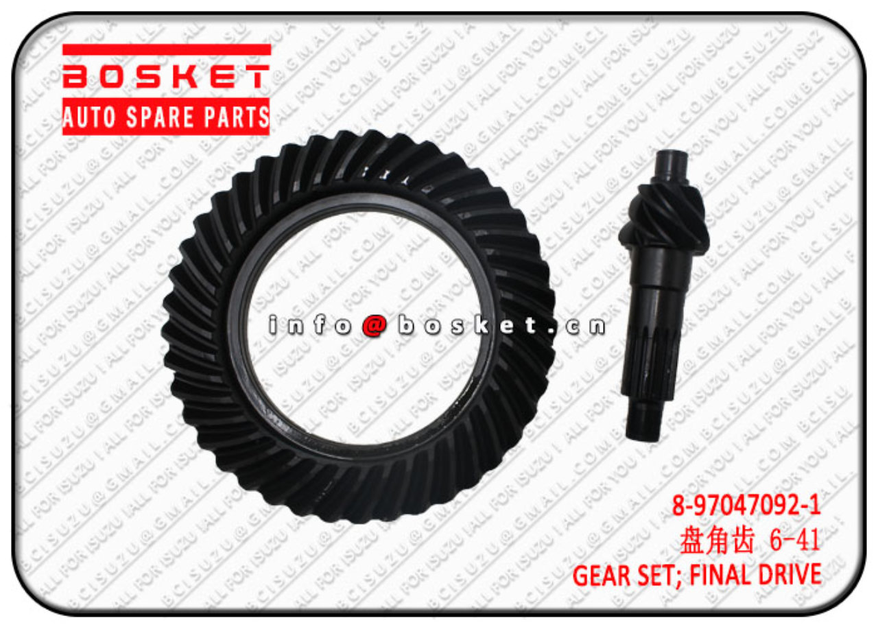 8970470921 8-97047092-1 Final Drive Gear Set Suitable for ISUZU NPR