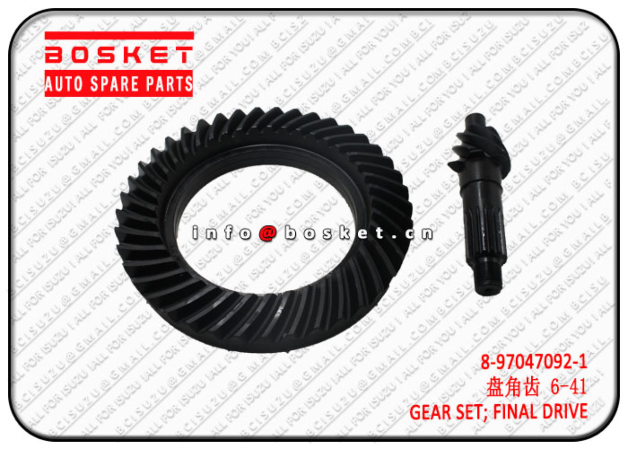 8970470921 8-97047092-1 Final Drive Gear Set Suitable for ISUZU NPR