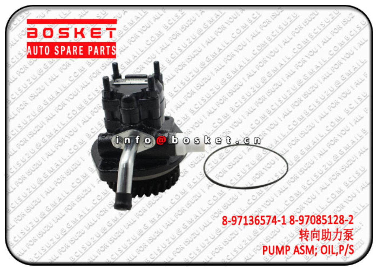 8971365741 8-97136574-1 8-97085128-2 Power Steering Oil Pump Assembly Suitable for ISUZU 4HF1 NPR