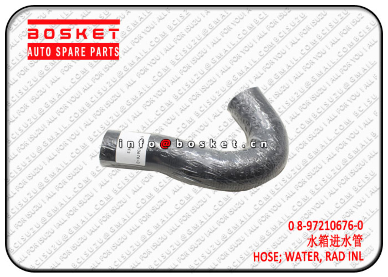 8972106760 8-97210676-0 Radiator Inlet Water Hose Suitable for ISUZU NPR